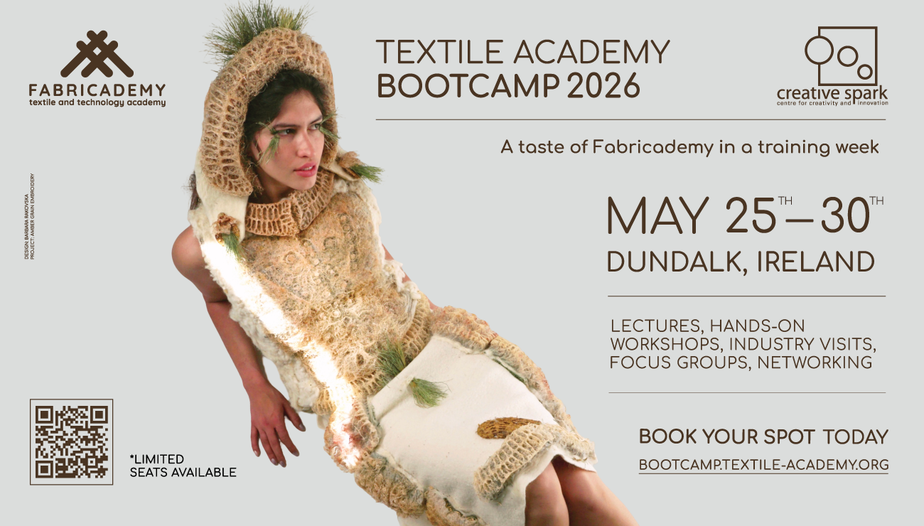 Fabricademy Bootcamp Ireland 2026 Flyer
